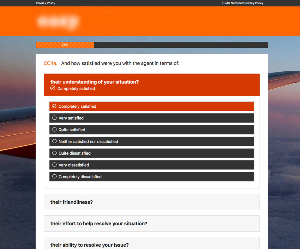 Airline Survey Design